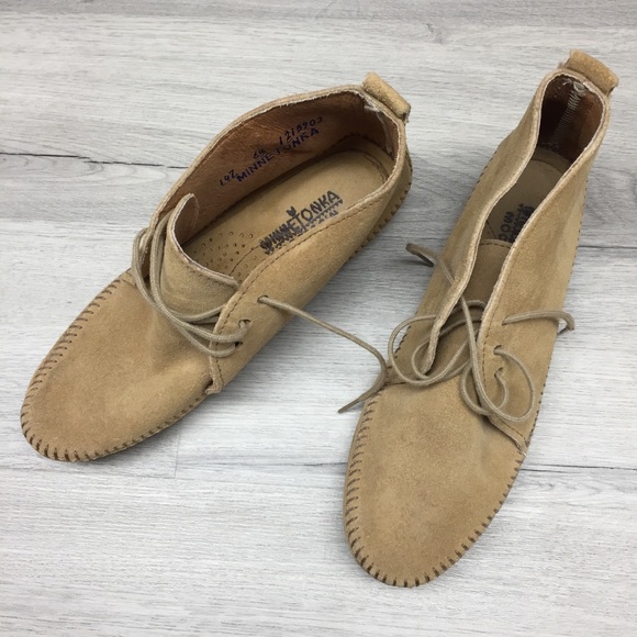 NWOT Vintage Minnetonka Ankle Moccasins, Sz 6.5 - Picture 4 of 6